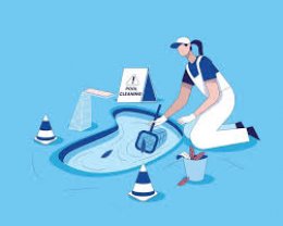 Service : nettoyage piscine Service : nettoyage piscine